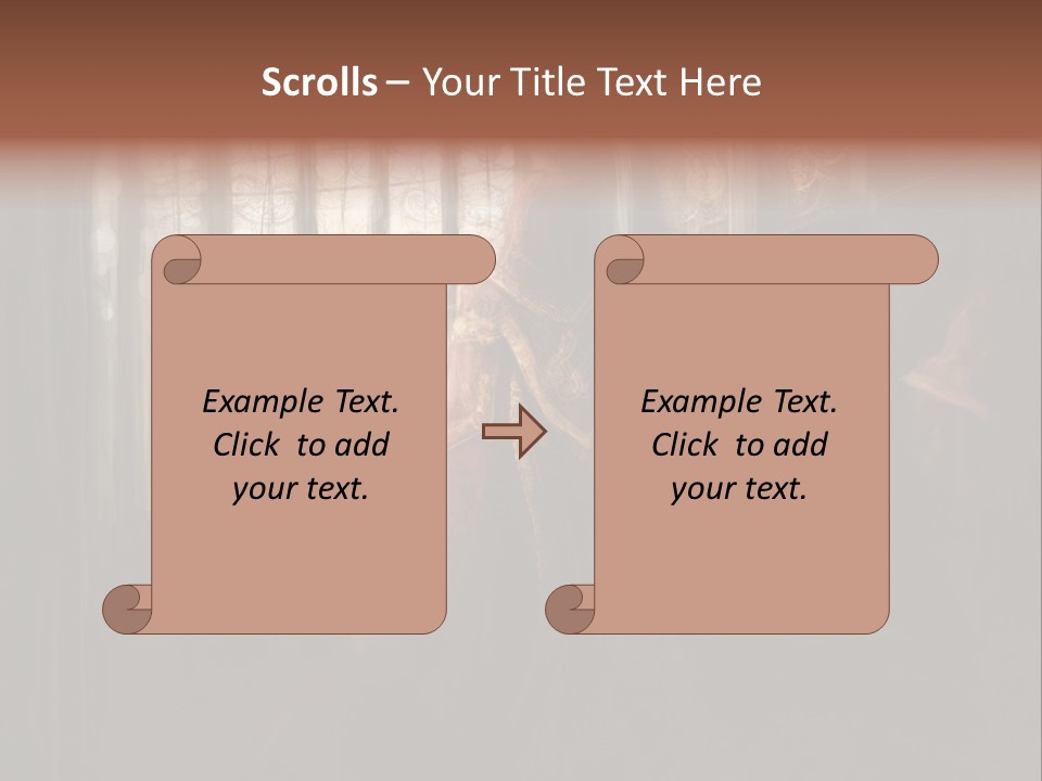 Templar Christianity Building PowerPoint Template