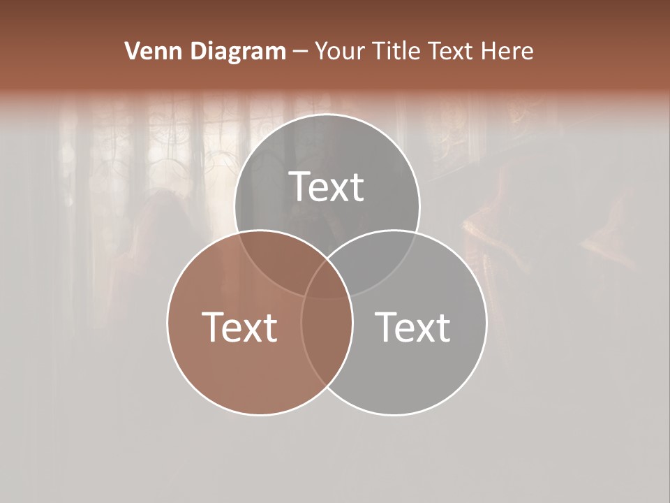 Templar Christianity Building PowerPoint Template