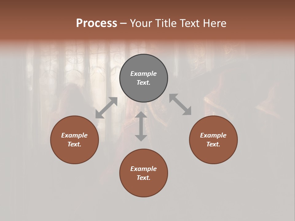 Templar Christianity Building PowerPoint Template