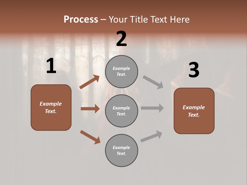 Templar Christianity Building PowerPoint Template
