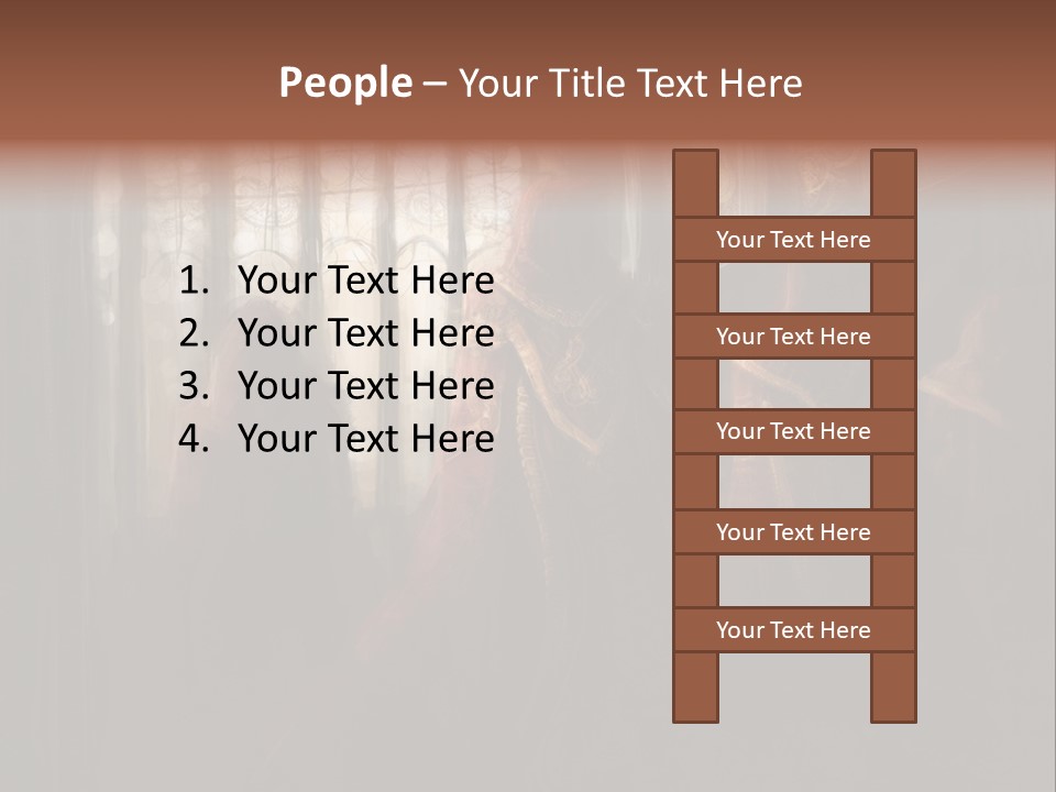 Templar Christianity Building PowerPoint Template