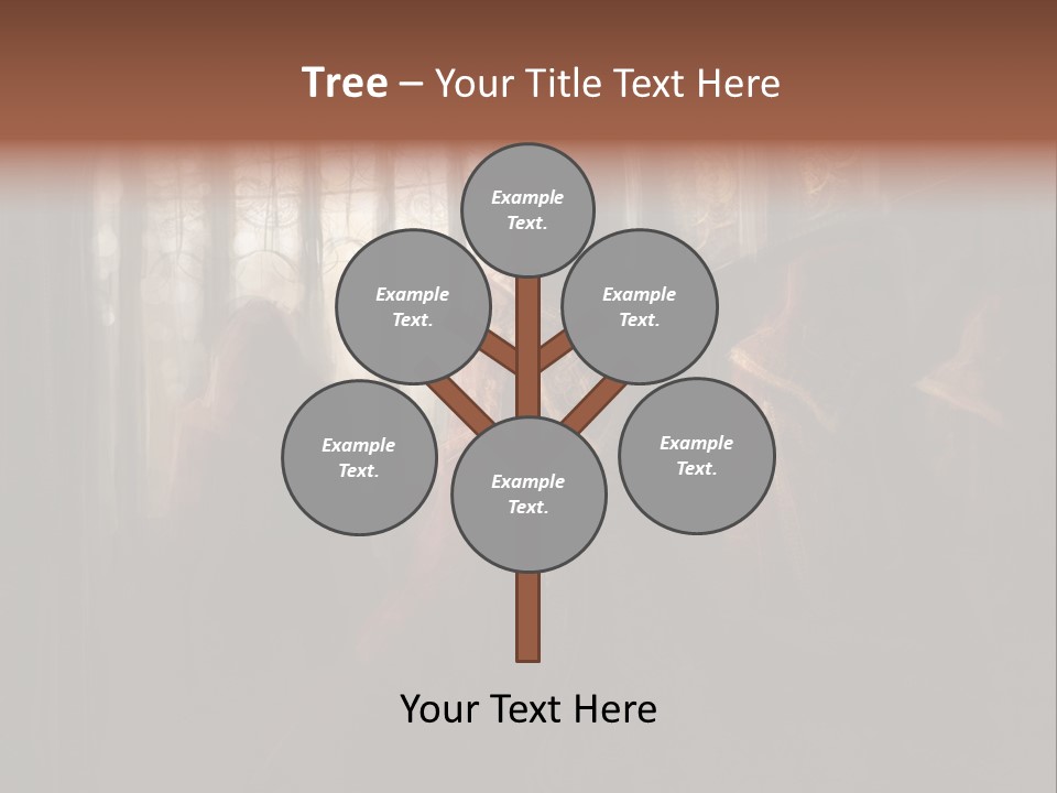 Templar Christianity Building PowerPoint Template