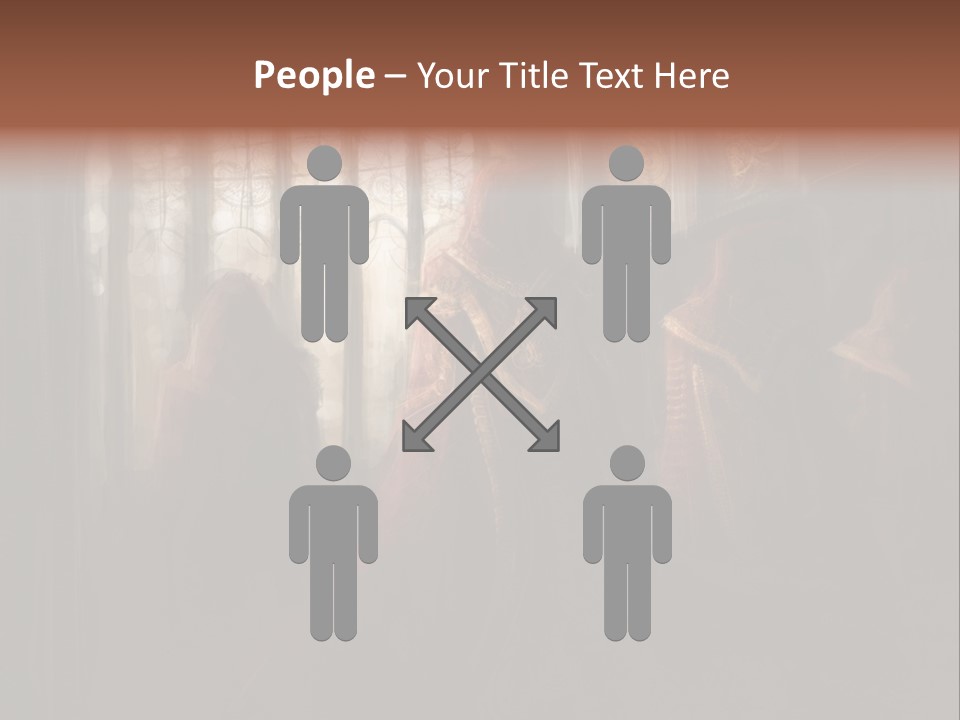 Templar Christianity Building PowerPoint Template