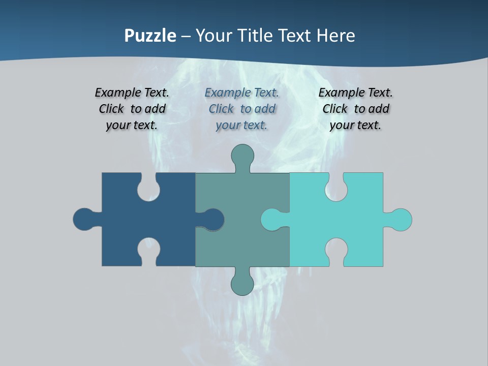 Winter Icon Backdrop PowerPoint Template