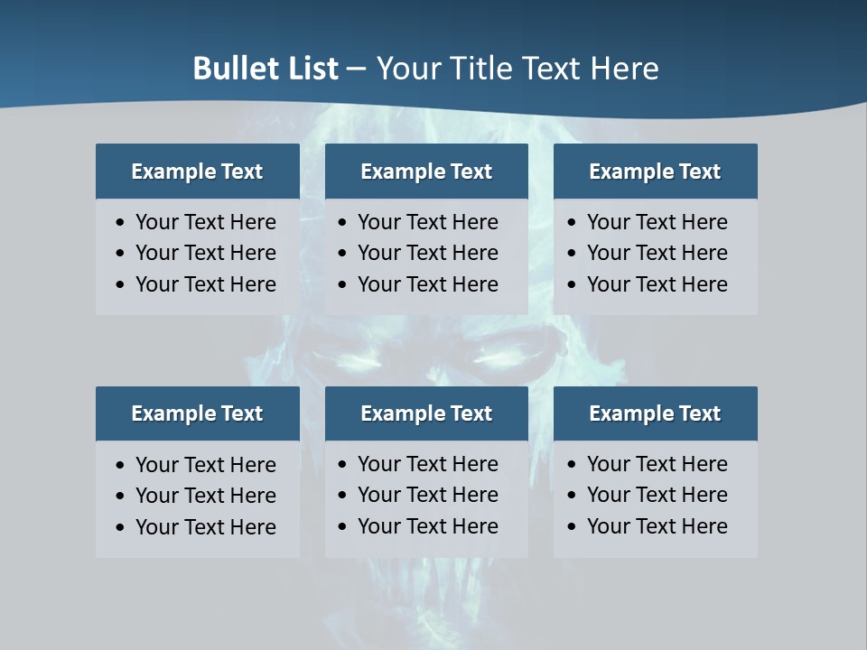 Winter Icon Backdrop PowerPoint Template