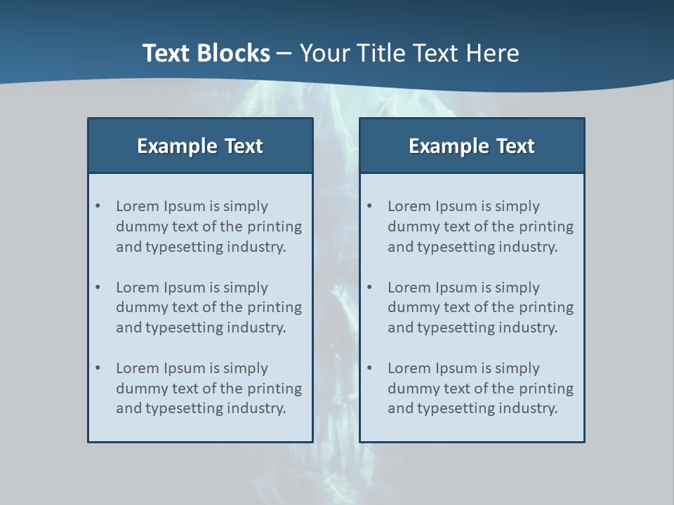 Winter Icon Backdrop PowerPoint Template