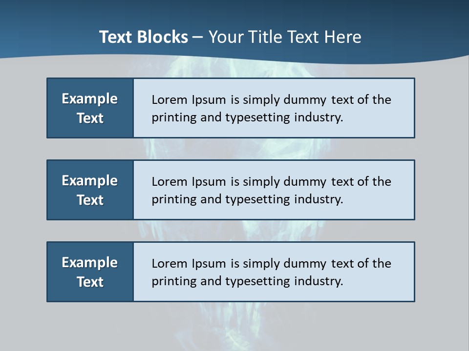 Winter Icon Backdrop PowerPoint Template