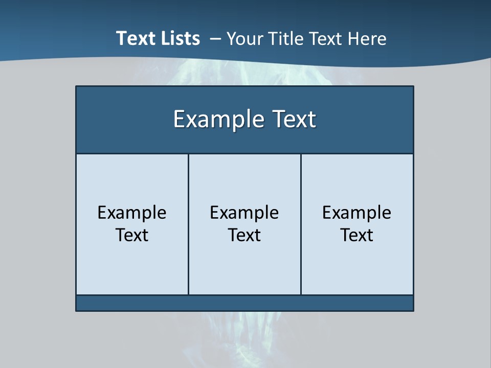 Winter Icon Backdrop PowerPoint Template