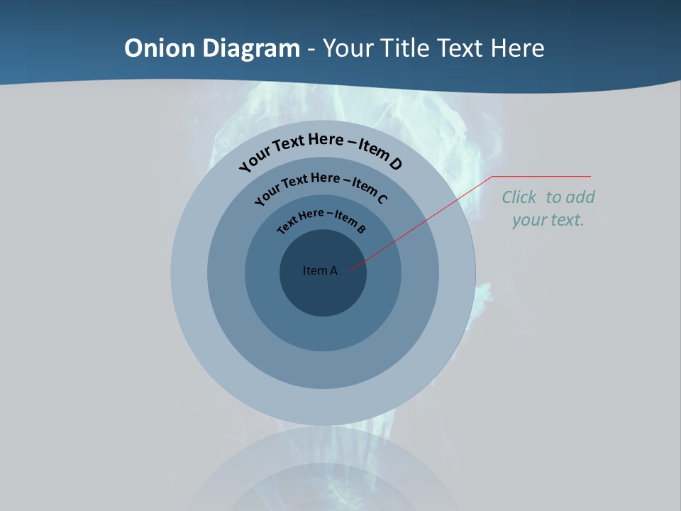 Winter Icon Backdrop PowerPoint Template