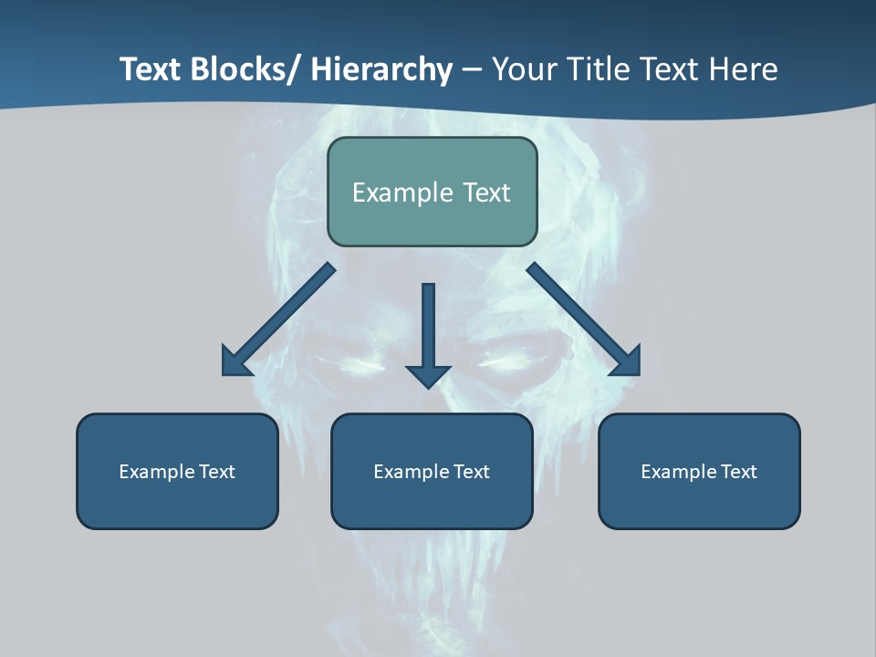 Winter Icon Backdrop PowerPoint Template