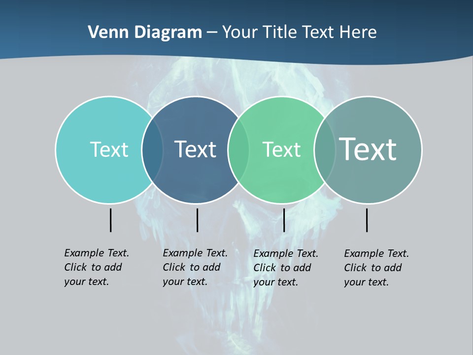 Winter Icon Backdrop PowerPoint Template