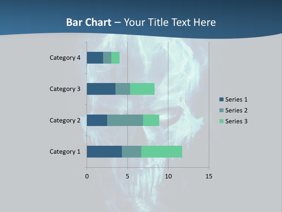 Winter Icon Backdrop PowerPoint Template