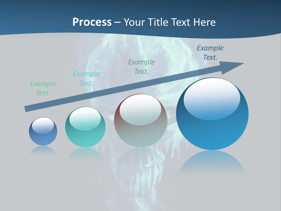 Winter Icon Backdrop PowerPoint Template