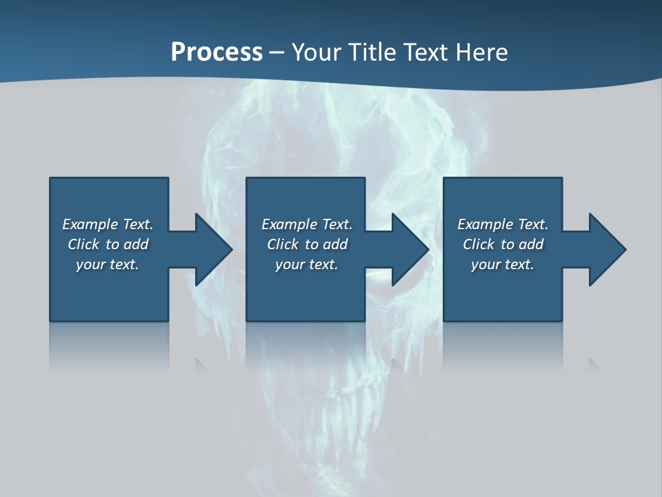 Winter Icon Backdrop PowerPoint Template