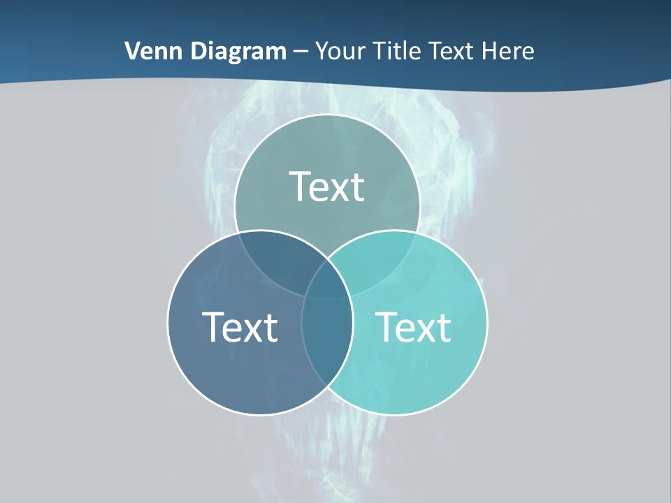 Winter Icon Backdrop PowerPoint Template