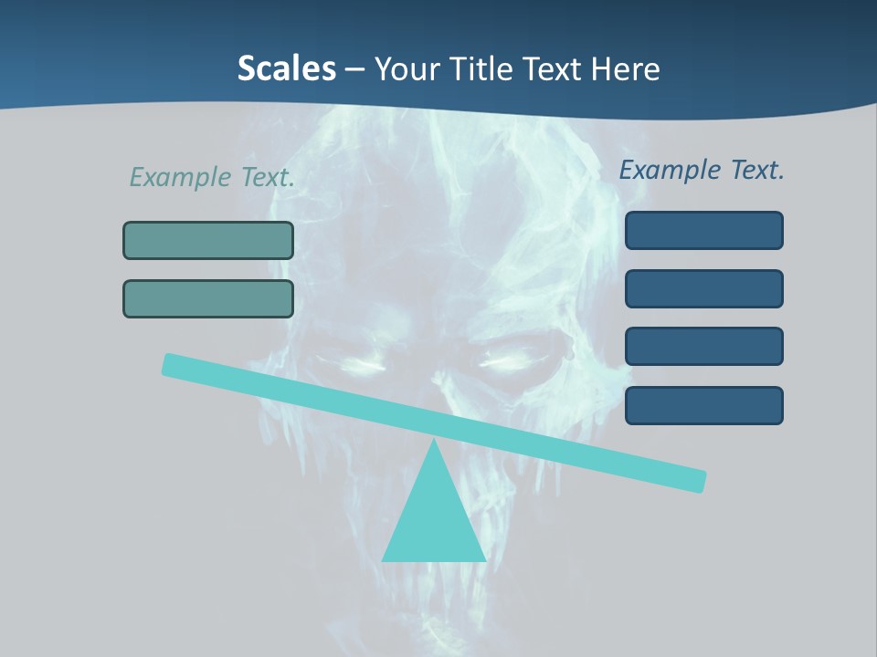 Winter Icon Backdrop PowerPoint Template