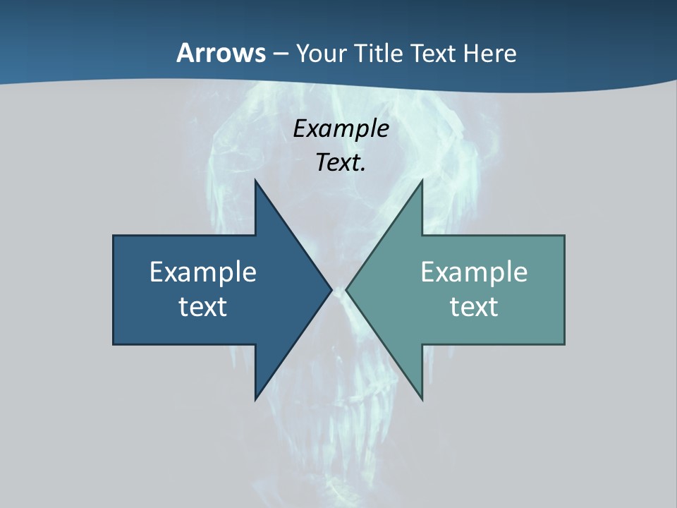 Winter Icon Backdrop PowerPoint Template