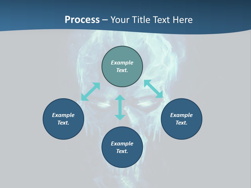 Winter Icon Backdrop PowerPoint Template