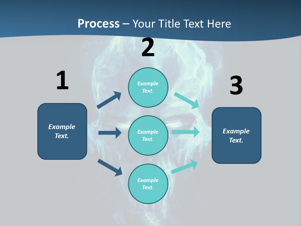 Winter Icon Backdrop PowerPoint Template
