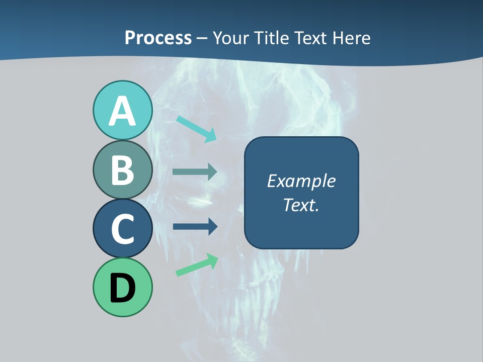 Winter Icon Backdrop PowerPoint Template