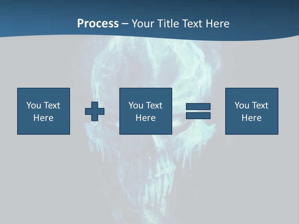 Winter Icon Backdrop PowerPoint Template