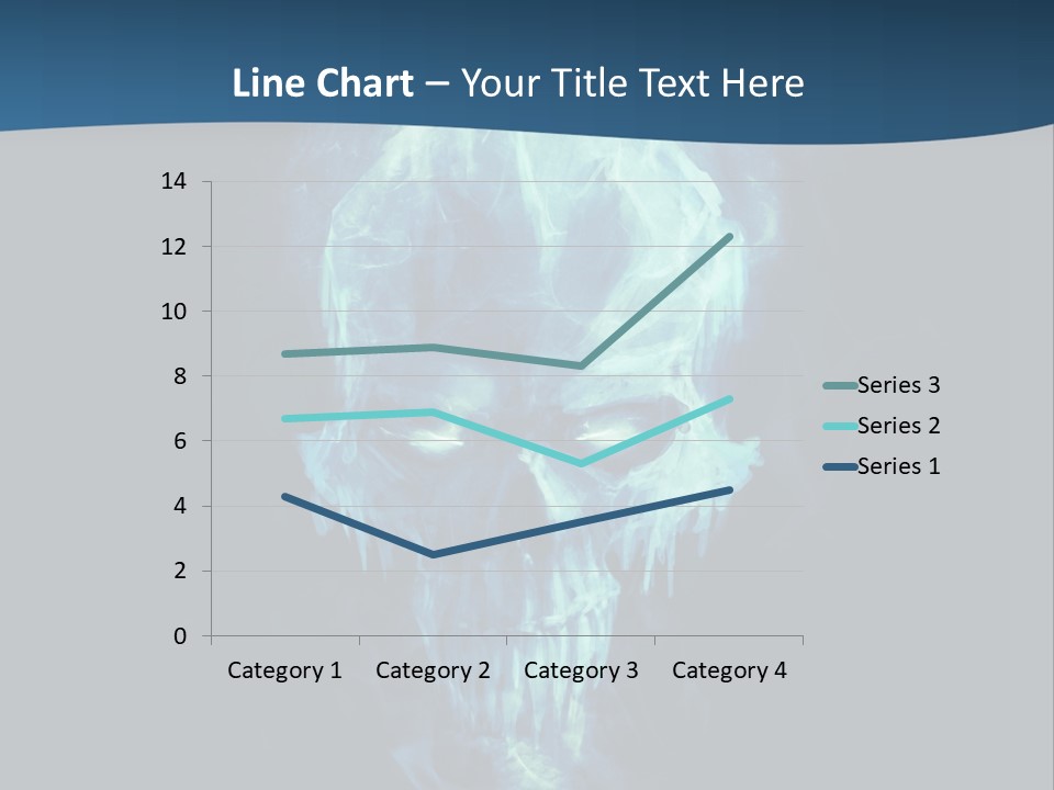 Winter Icon Backdrop PowerPoint Template