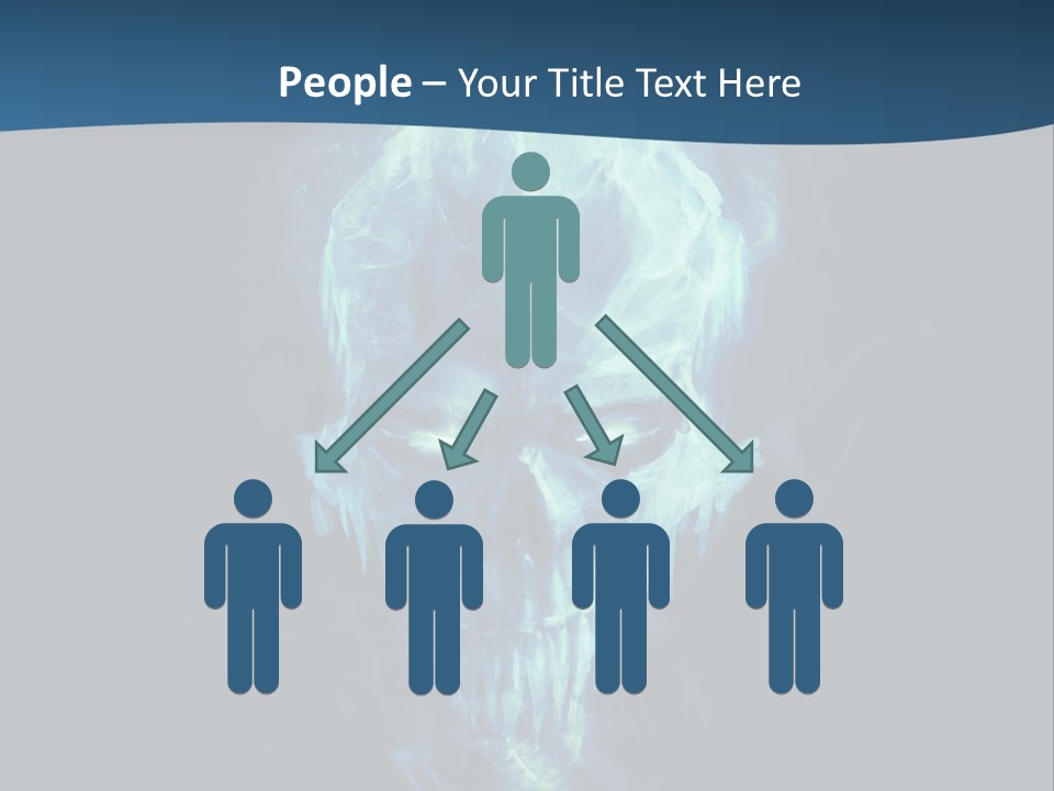 Winter Icon Backdrop PowerPoint Template