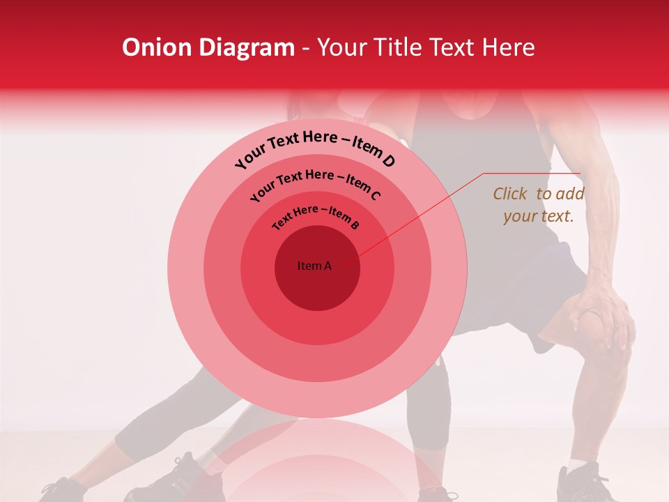 Young Background Fitness PowerPoint Template