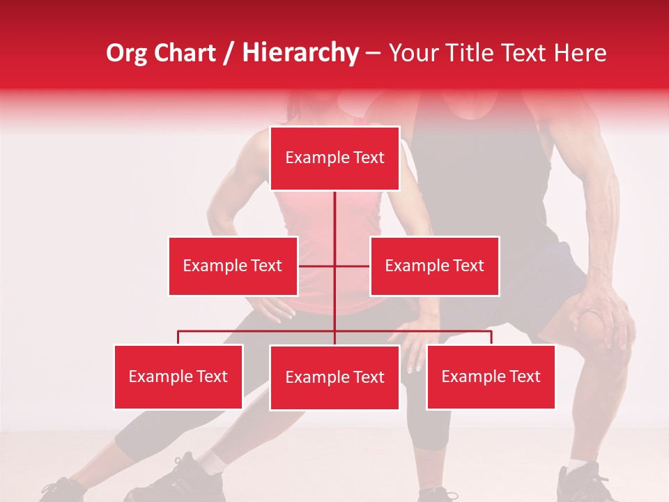 Young Background Fitness PowerPoint Template