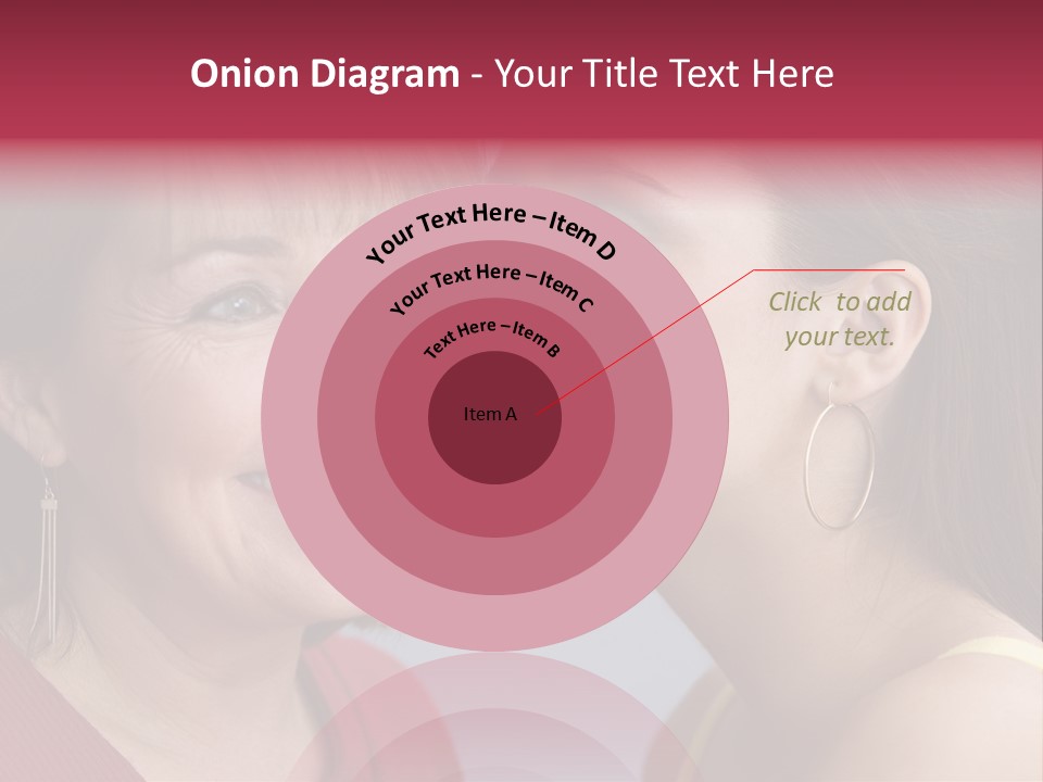 Delighted Female People PowerPoint Template