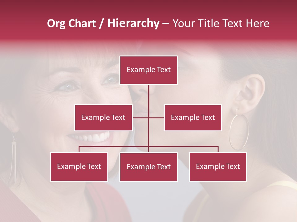 Delighted Female People PowerPoint Template