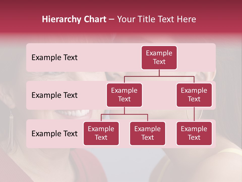 Delighted Female People PowerPoint Template