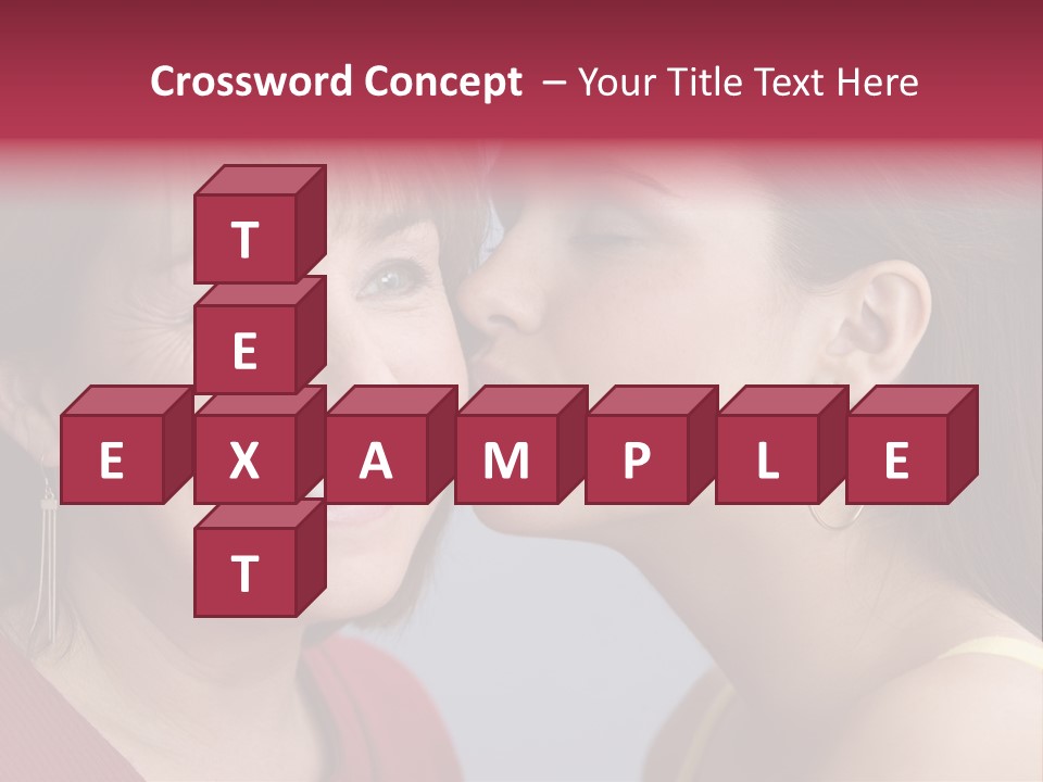 Delighted Female People PowerPoint Template