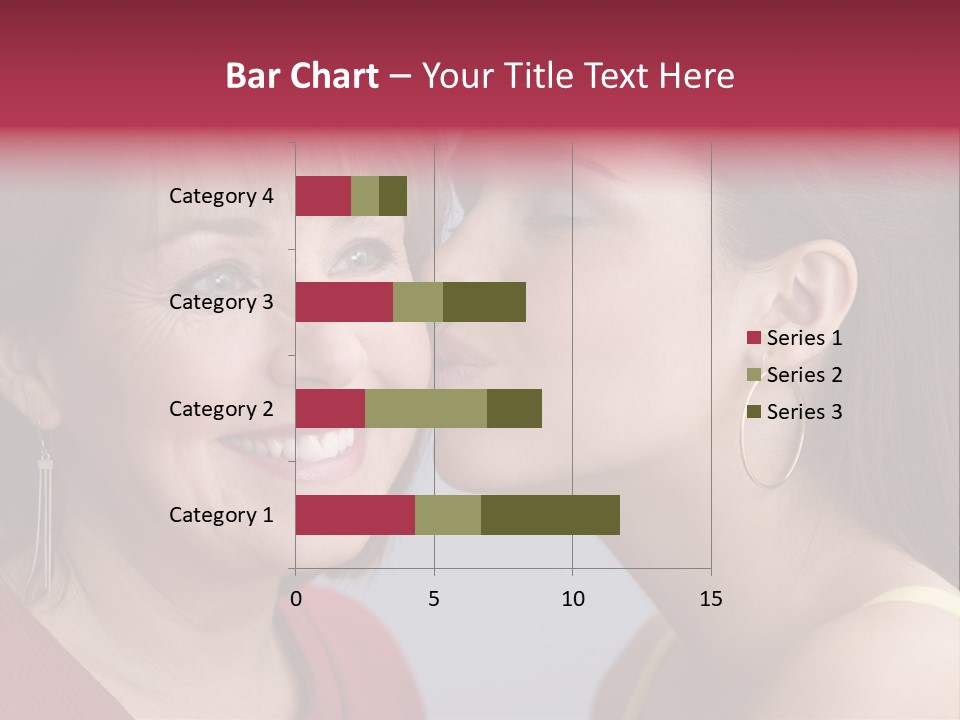 Delighted Female People PowerPoint Template