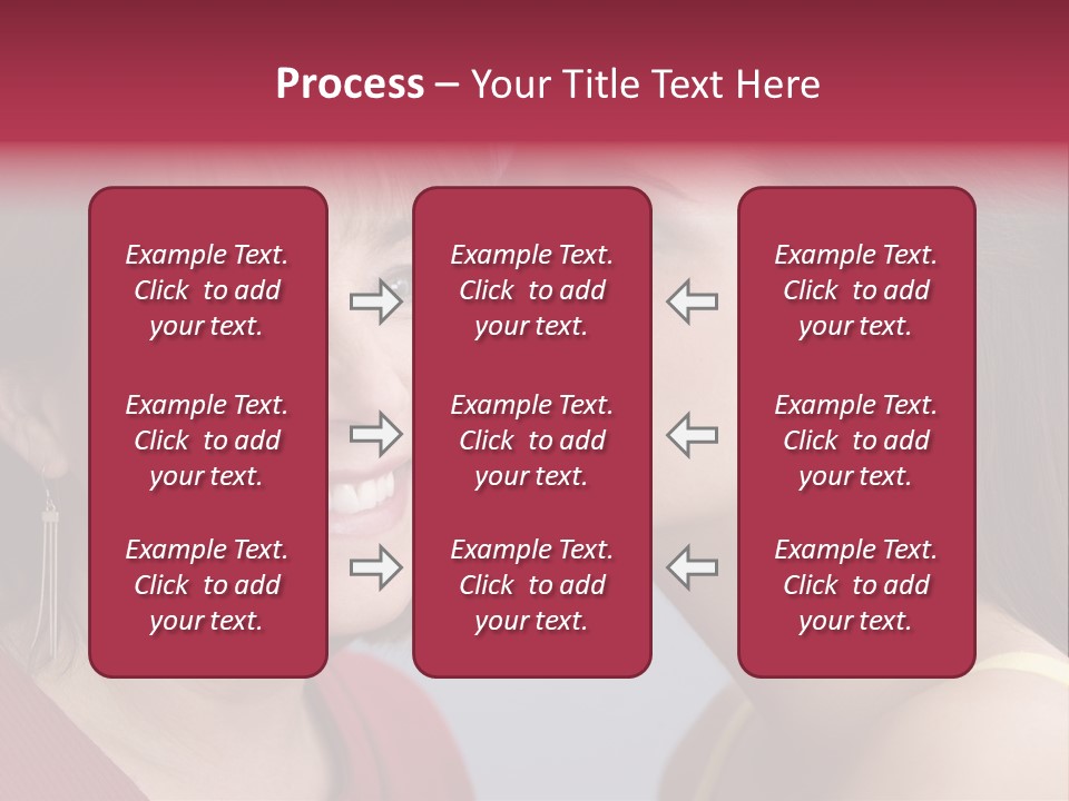 Delighted Female People PowerPoint Template