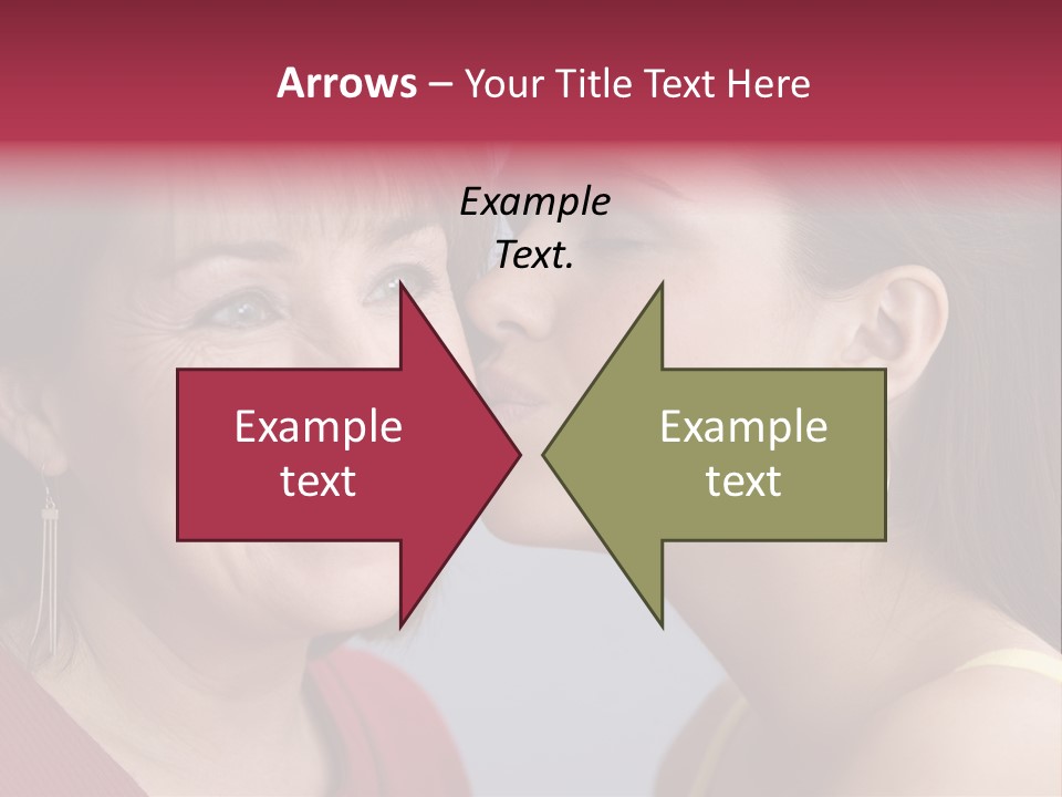 Delighted Female People PowerPoint Template