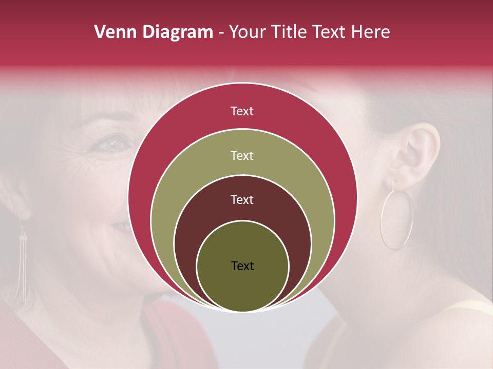 Delighted Female People PowerPoint Template