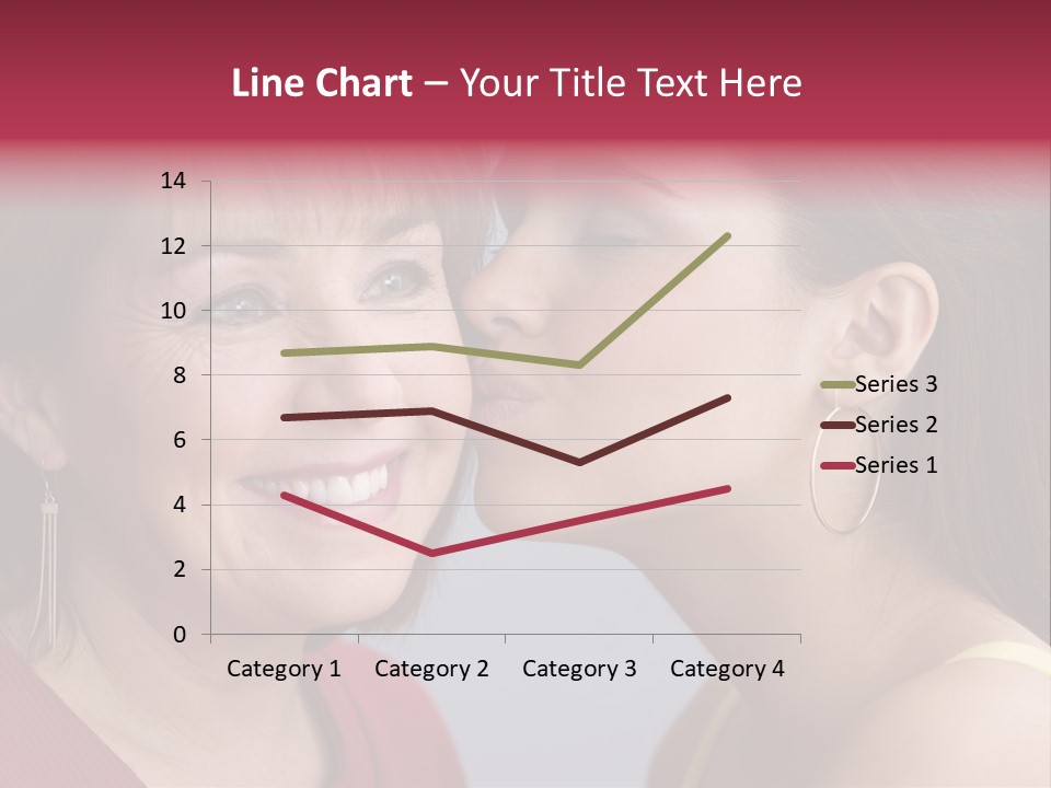 Delighted Female People PowerPoint Template