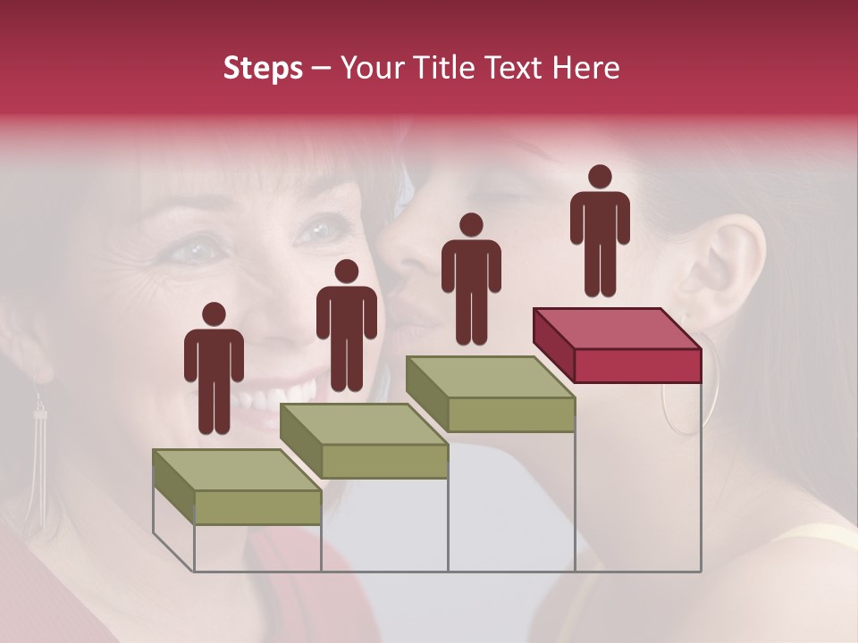 Delighted Female People PowerPoint Template