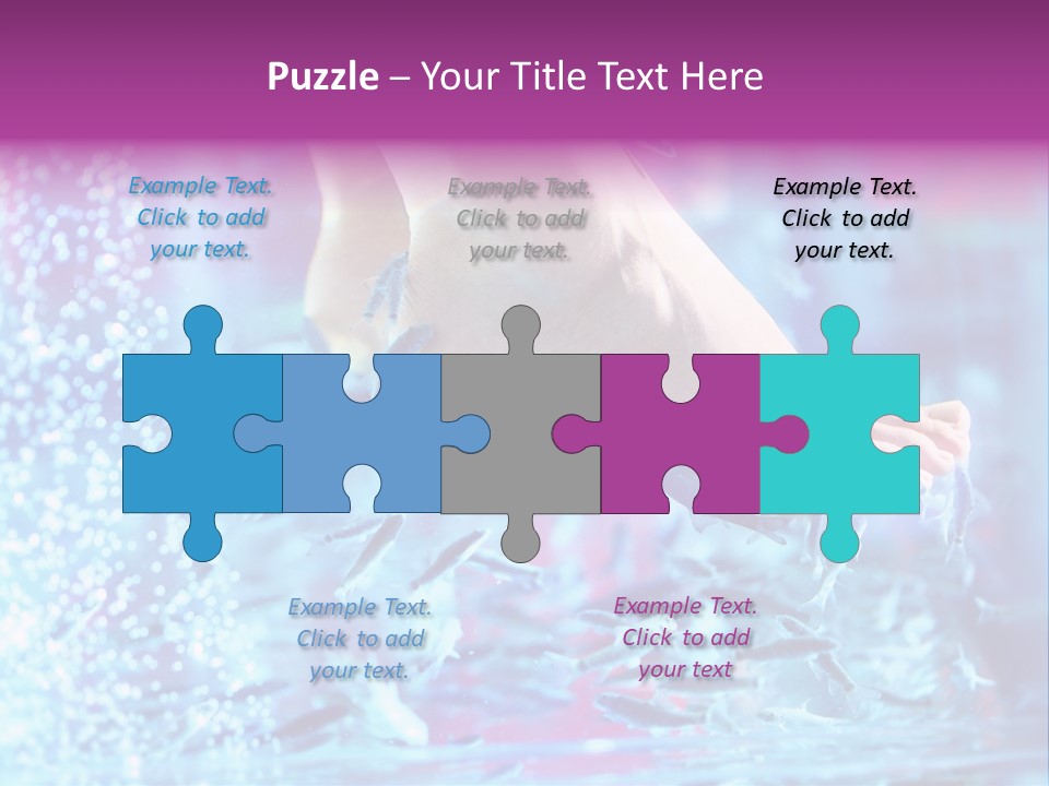 Pedicure Beautiful Nail PowerPoint Template