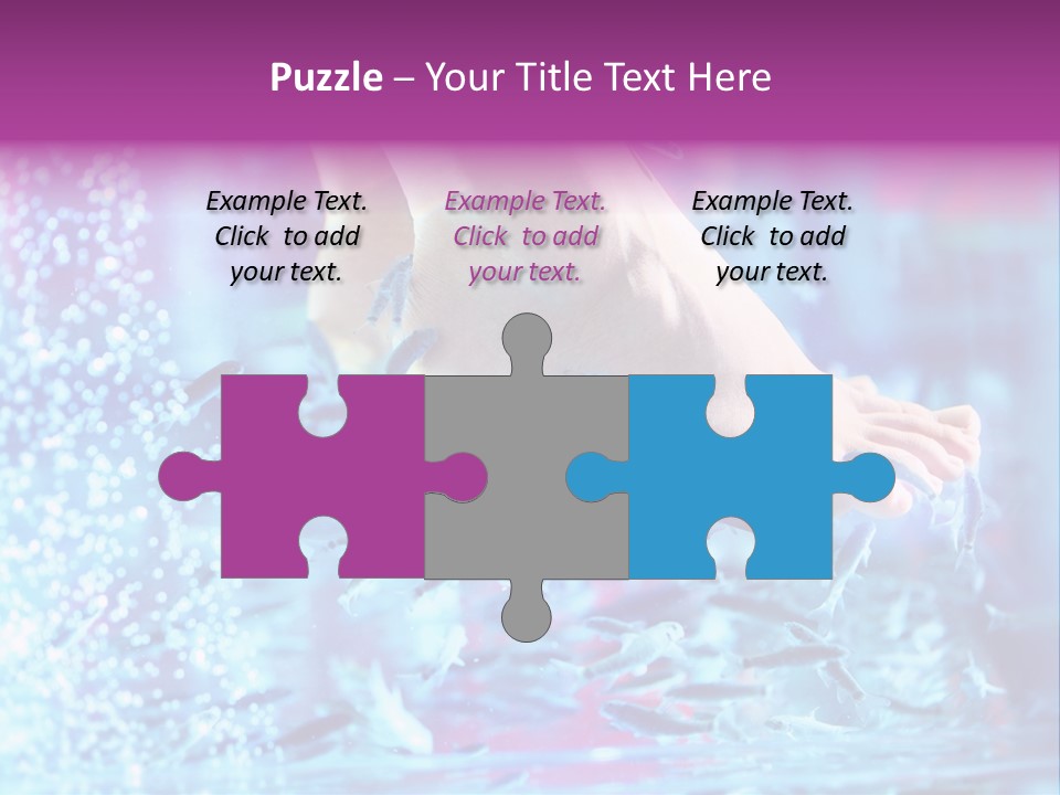 Pedicure Beautiful Nail PowerPoint Template