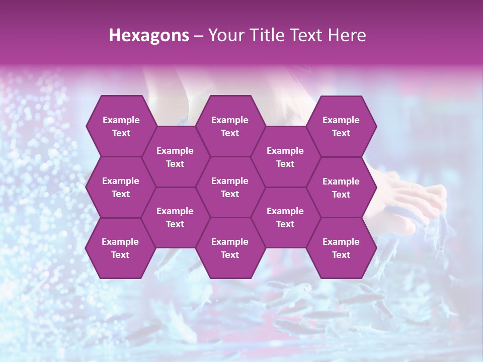 Pedicure Beautiful Nail PowerPoint Template