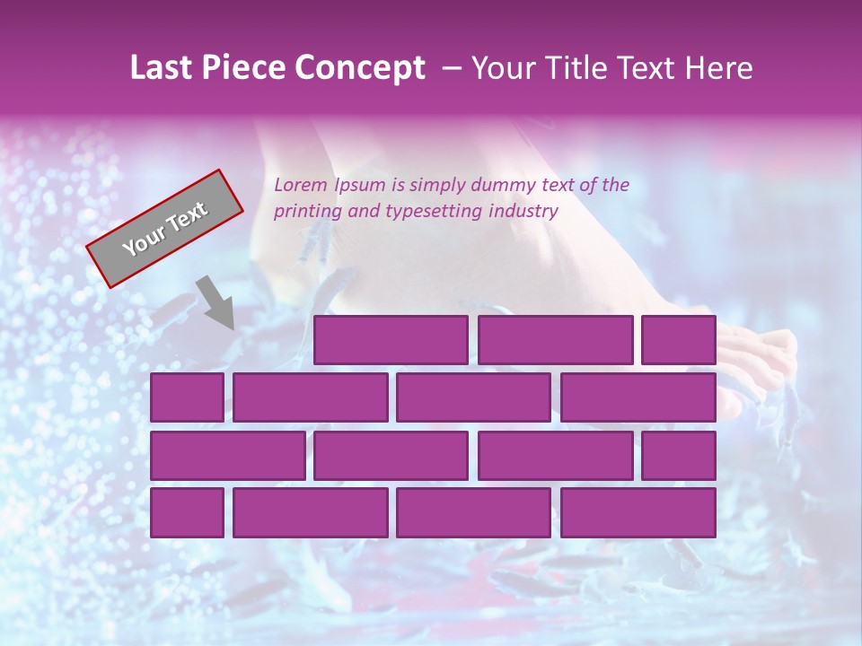 Pedicure Beautiful Nail PowerPoint Template