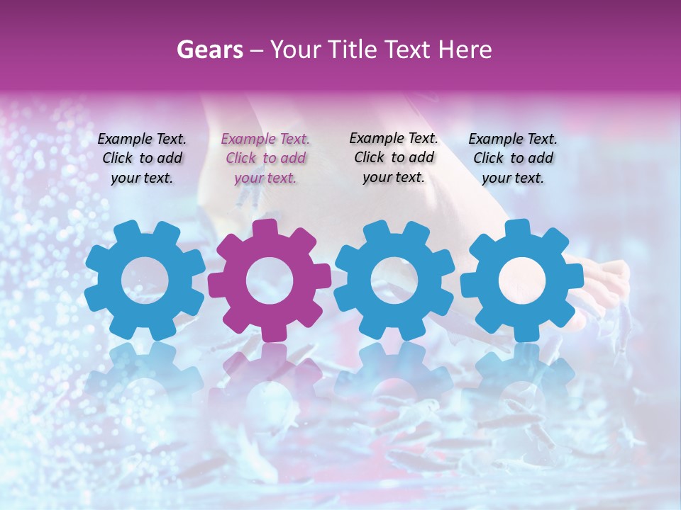 Pedicure Beautiful Nail PowerPoint Template