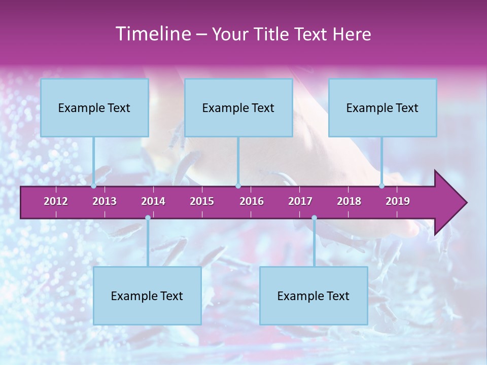 Pedicure Beautiful Nail PowerPoint Template