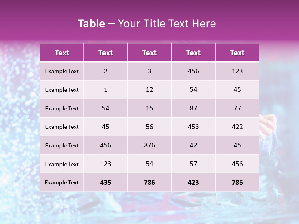 Pedicure Beautiful Nail PowerPoint Template