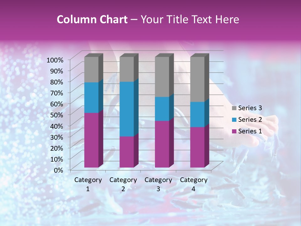 Pedicure Beautiful Nail PowerPoint Template