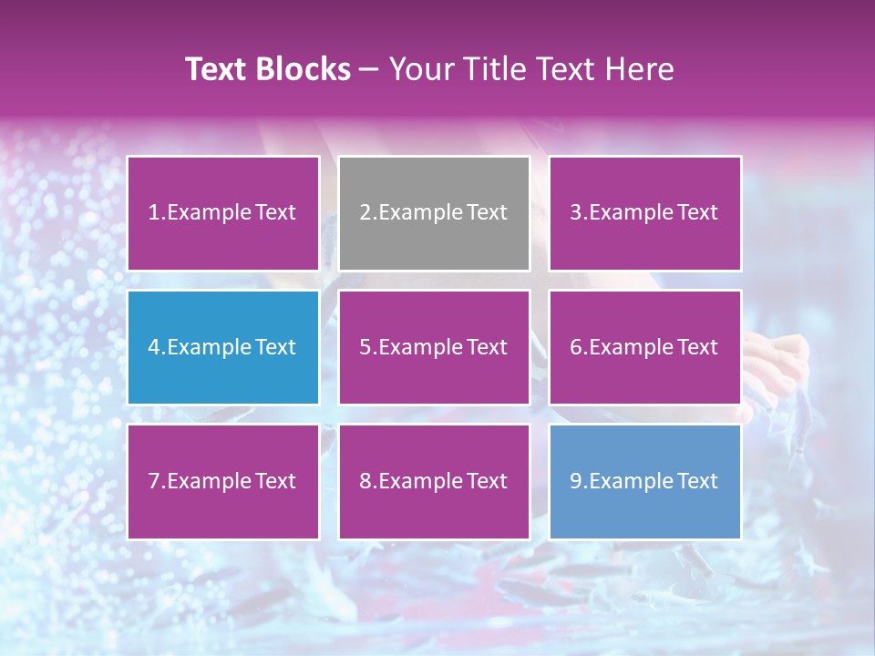 Pedicure Beautiful Nail PowerPoint Template