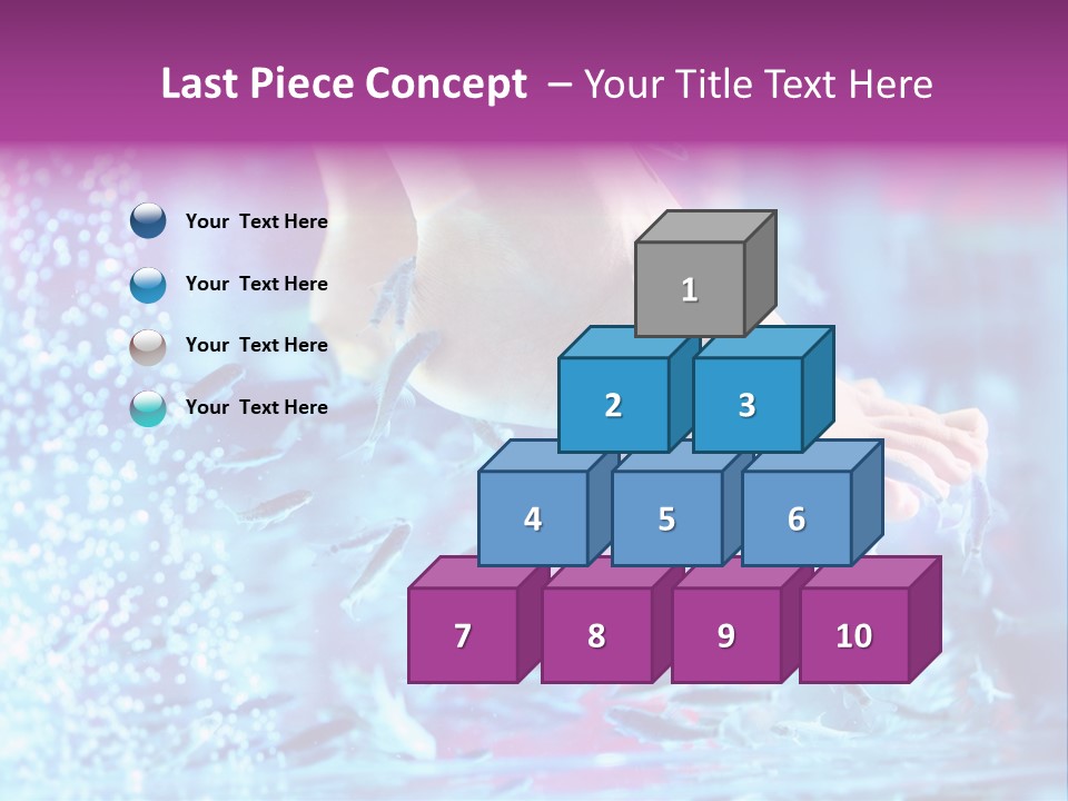 Pedicure Beautiful Nail PowerPoint Template