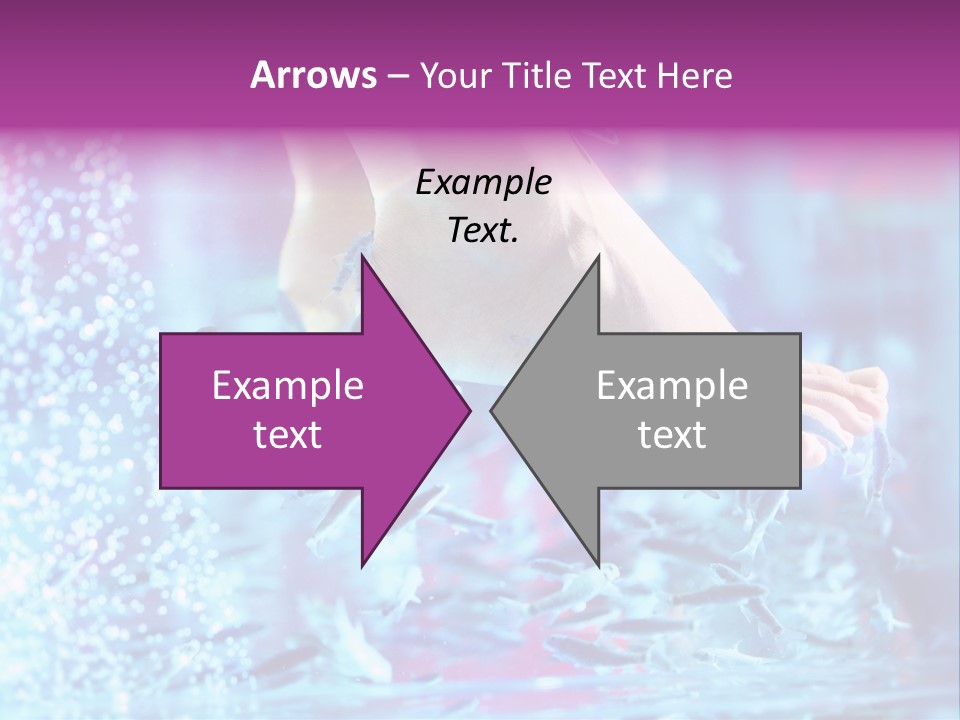 Pedicure Beautiful Nail PowerPoint Template